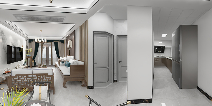 王健州-朗悦府02户型-装修设计方案