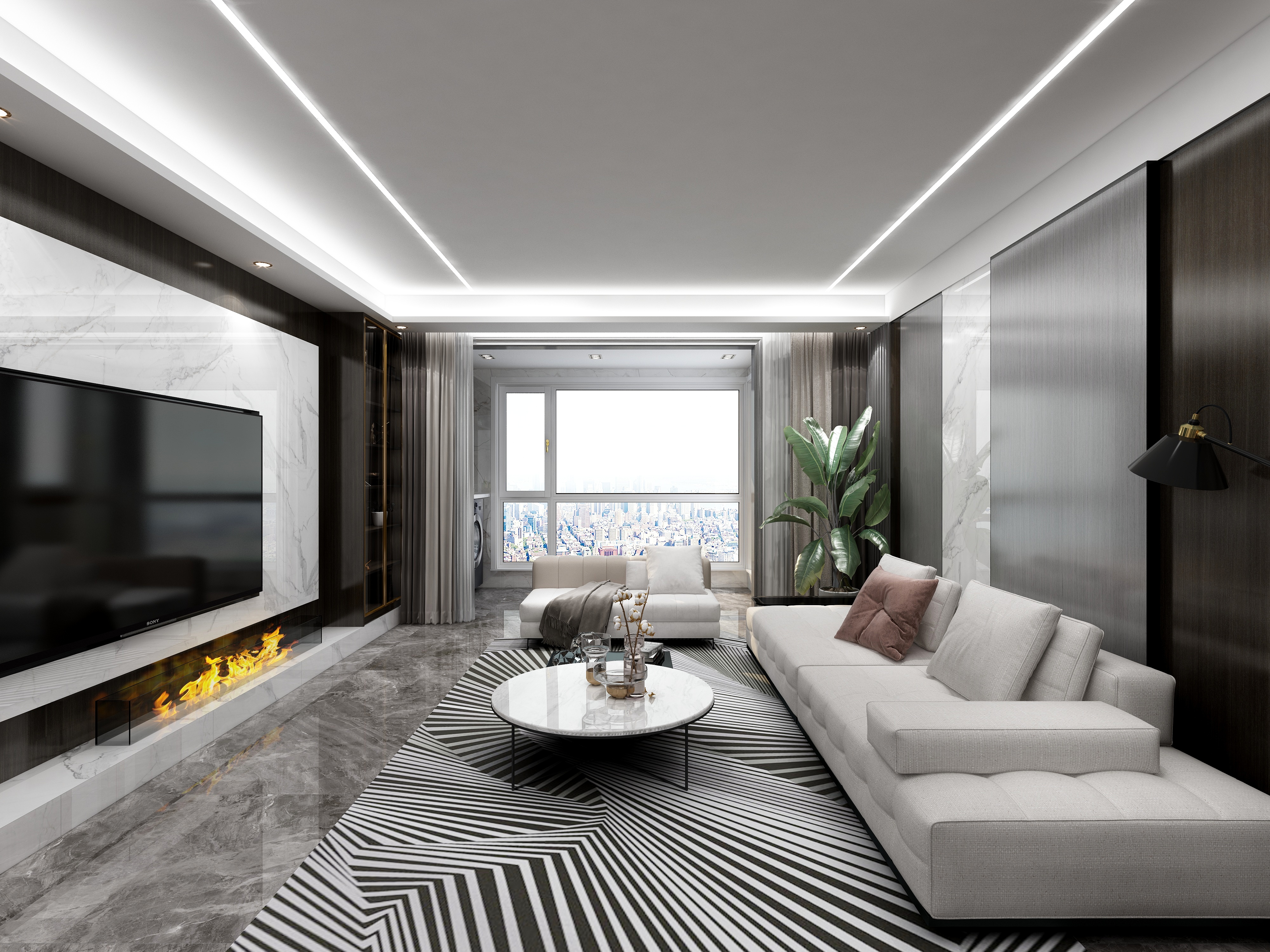 辛鹏飞设计师-《秋日情调》装修效果图