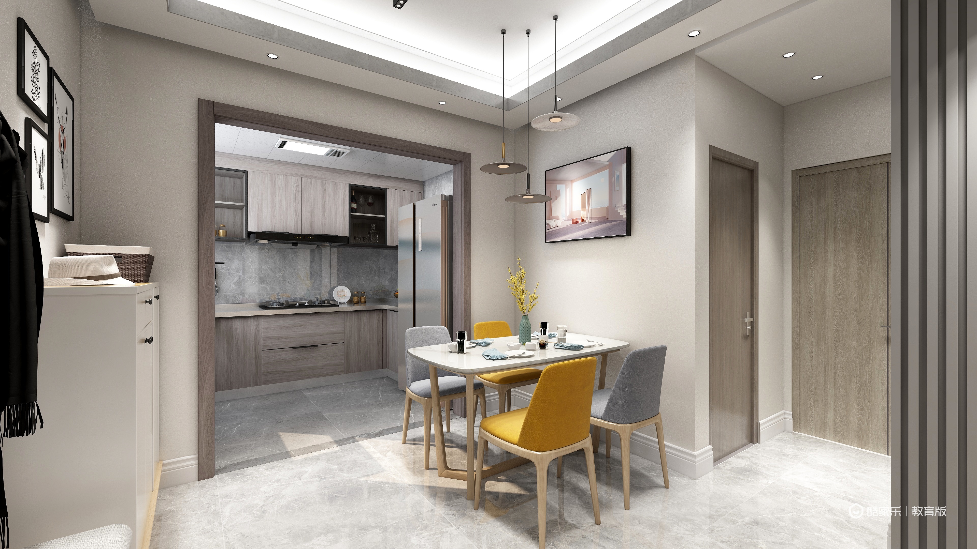 阿坤大大-三里家园二区-装修设计方案