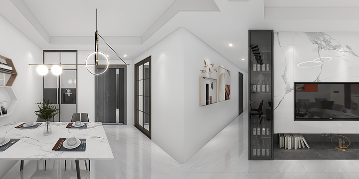 KITO金意陶-新黄浦11幢2单元701室-装修设计方案