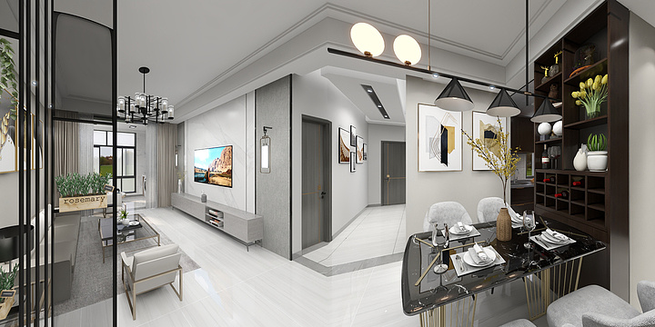 王斌1-湘江壹号-副本-副本-装修设计方案