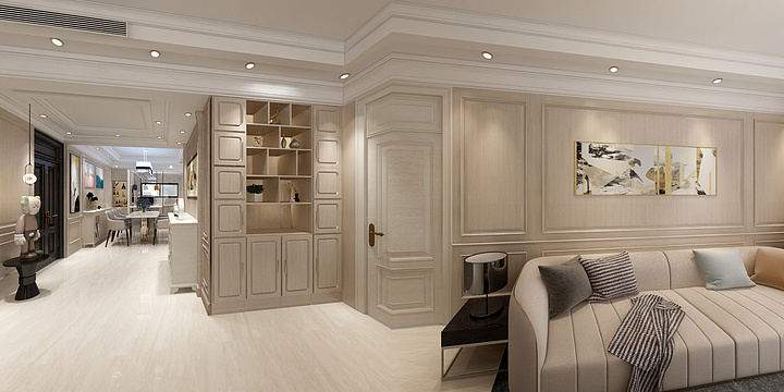 一爱设计一-和光尘樾效果图-装修设计方案