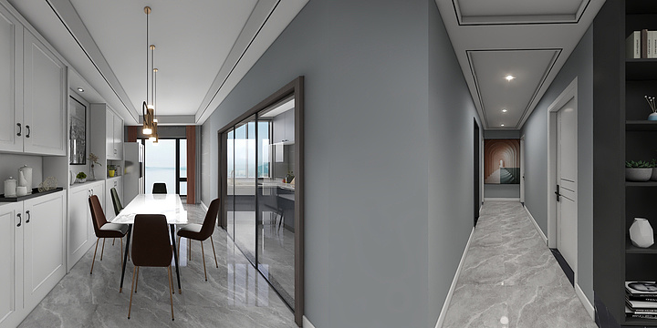 私宅设计mm-华府世家18栋1单元601-装修设计方案