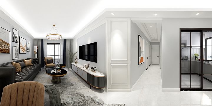 冉冉王-鲲鹏湖一期8栋2103(1)-装修设计方案