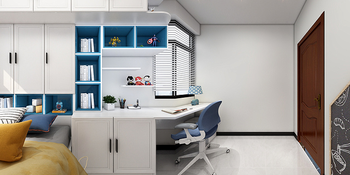 木子美佳-儿童房设计-装修设计方案