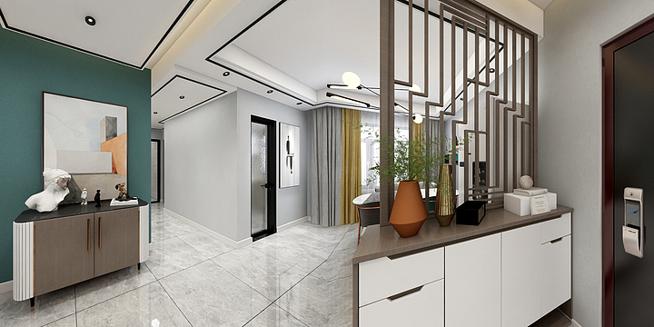 旺仔小小苏0.0-公园天下5#西户137现代-装修设计方案