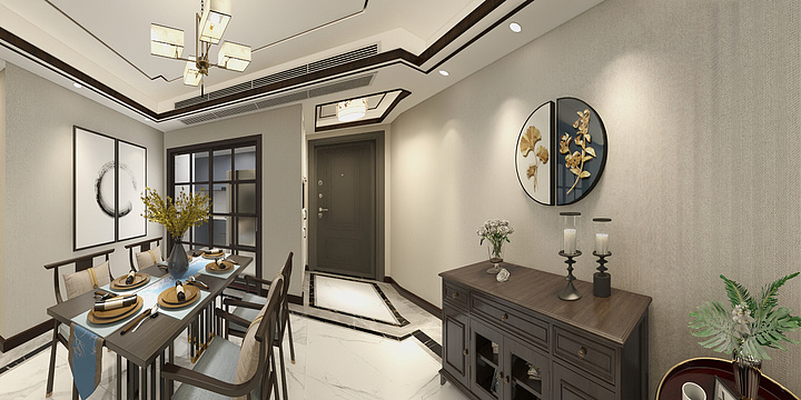 Chanlea-红星天铂96-装修设计方案