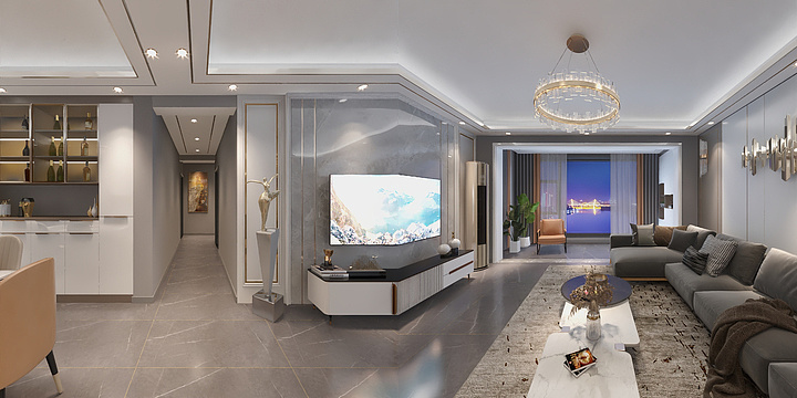 晏青-飞洋华府-装修设计方案