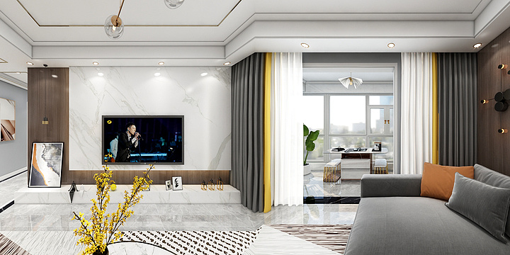 刘柄岑-天润城801-装修设计方案