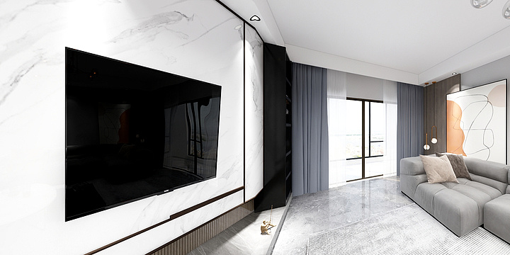 相城店-悬珠花园现代-装修设计方案