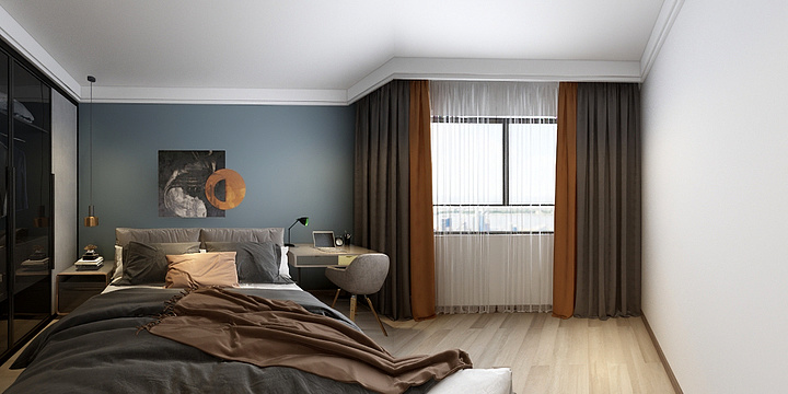 绘图病-禧悦B05现代简约-装修设计方案