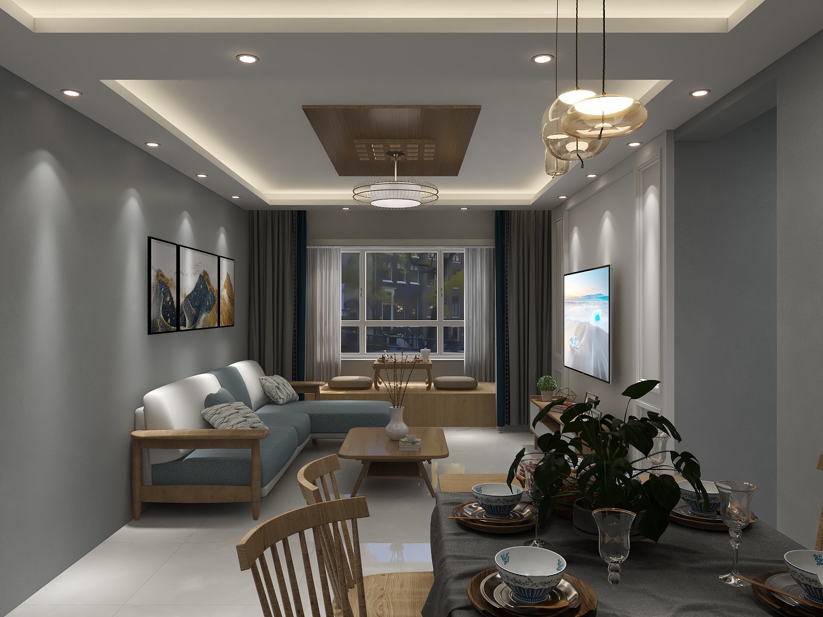 葵双叶-富力尚悦居-装修设计方案