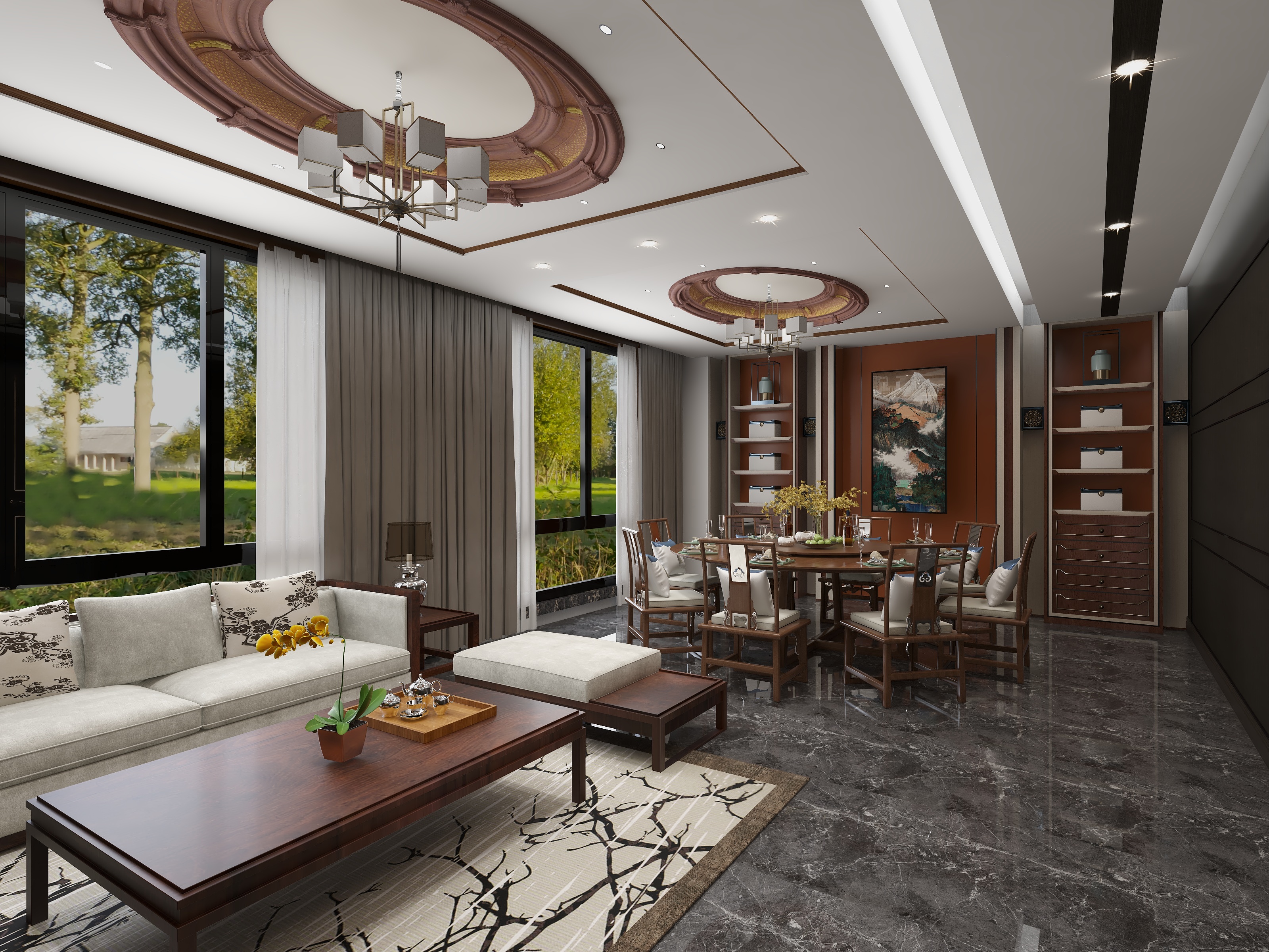 大野设计-张家口某会所-装修设计方案