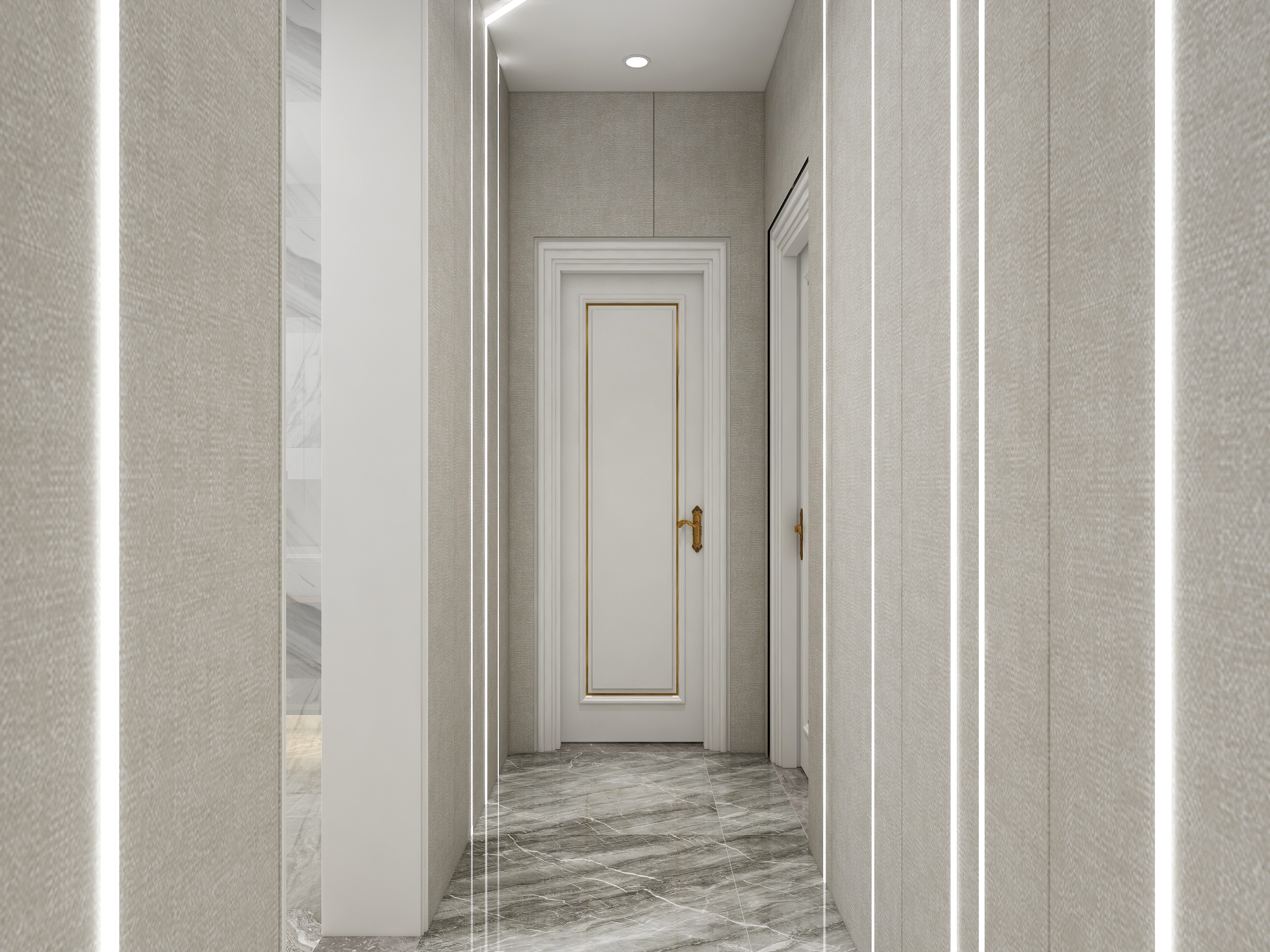 黎焱-现代轻奢-《灵动》装修效果图