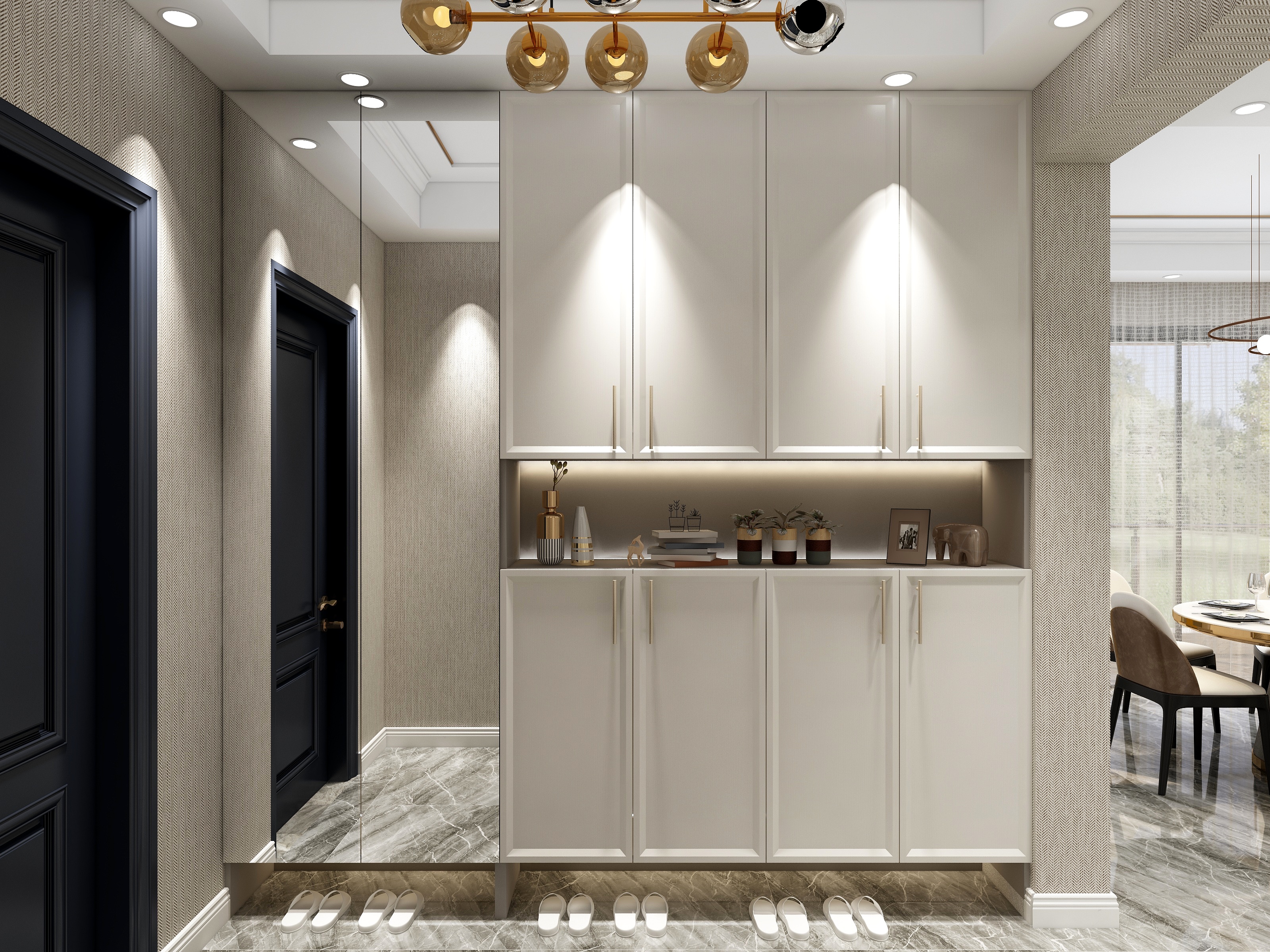 黎焱-现代轻奢-《灵动》装修效果图