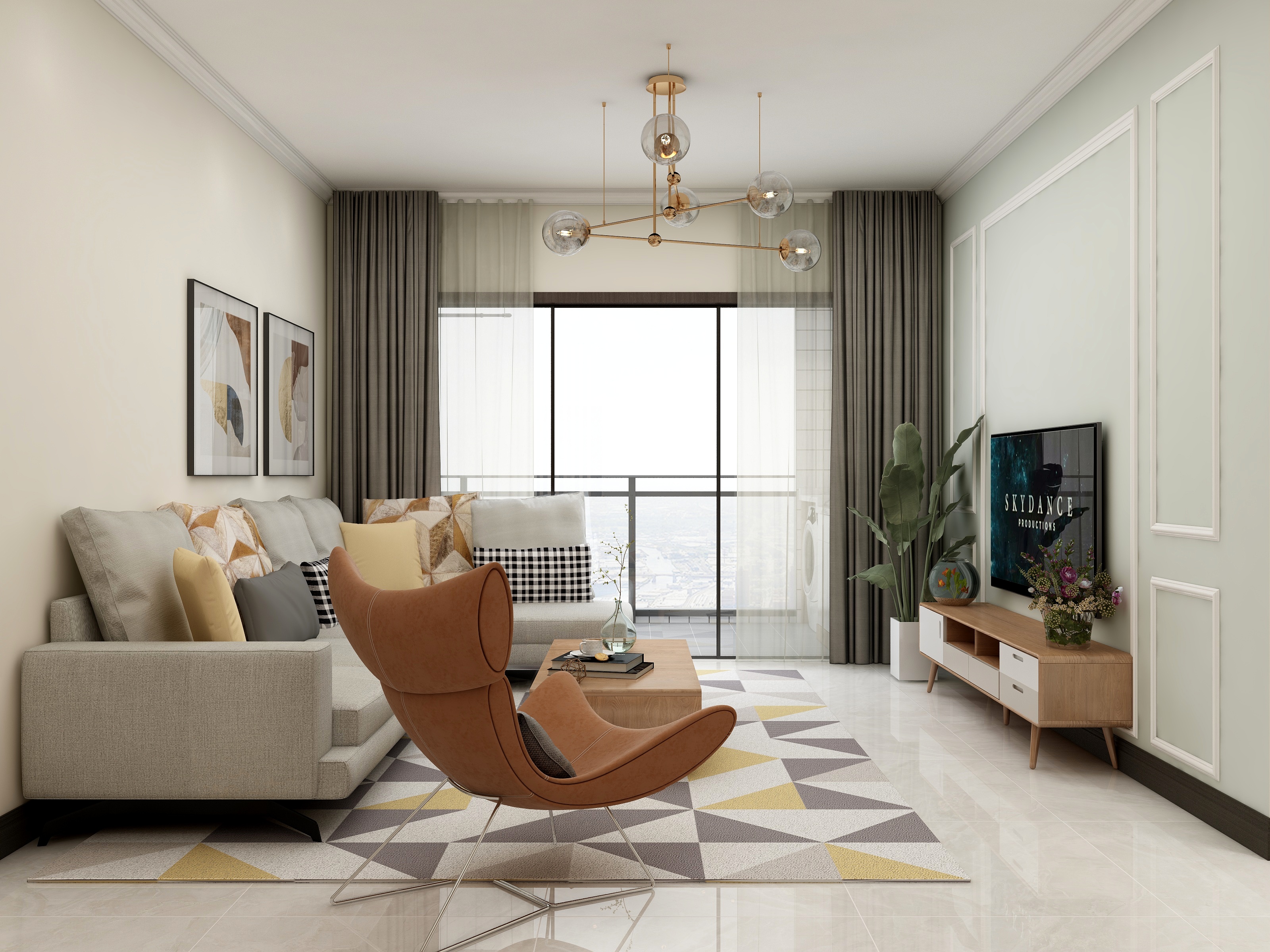 一只嘉雯Carmen-锦丽居D1座406房-装修设计方案