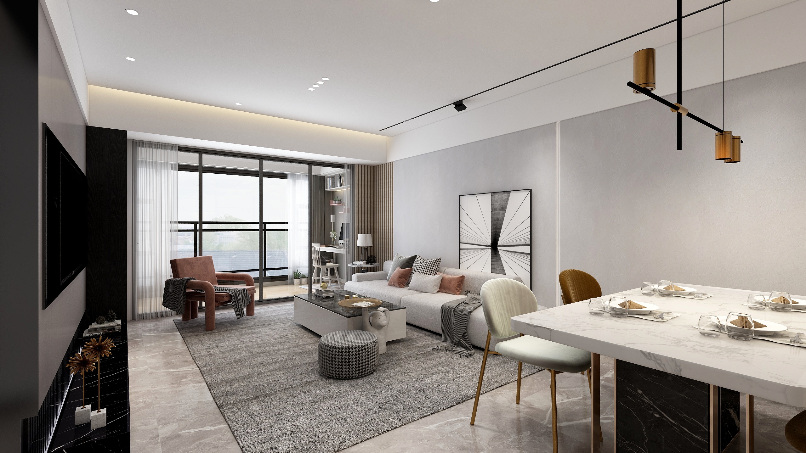 Neroye-海湾一城1-706_第二方案-装修设计方案