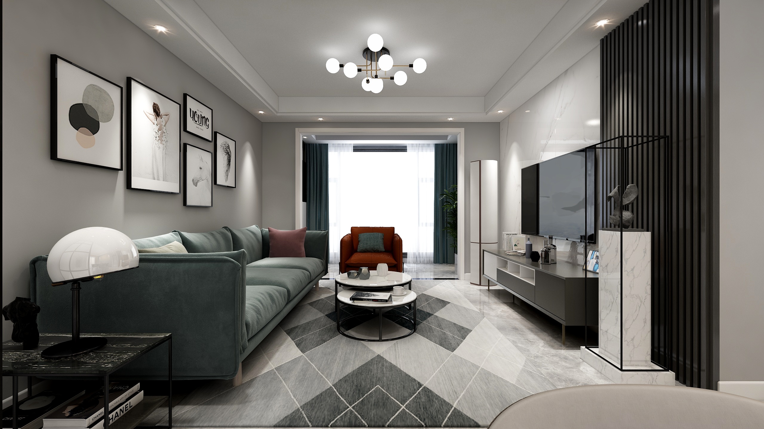 雅庭装饰胖胖坤-南滨花园11#3号房-装修设计方案