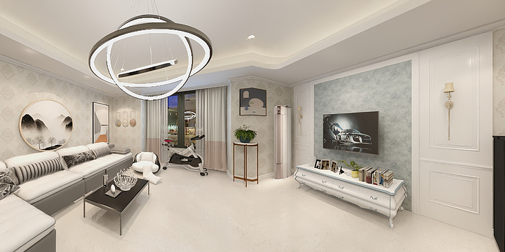 设计师张城-混搭-装修设计方案