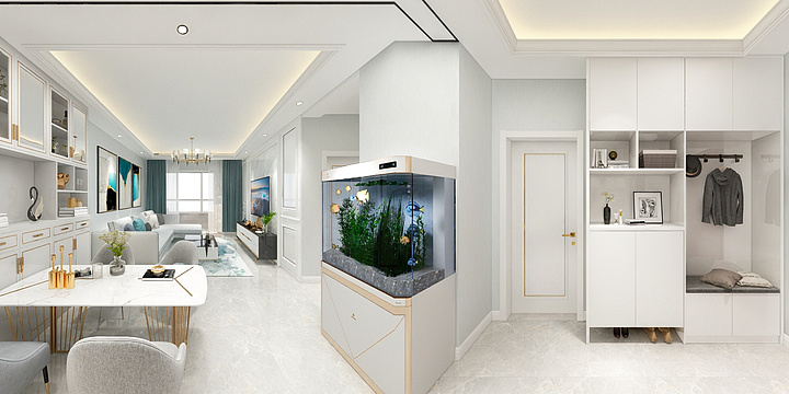 希伯来w-96平米中户-装修设计方案