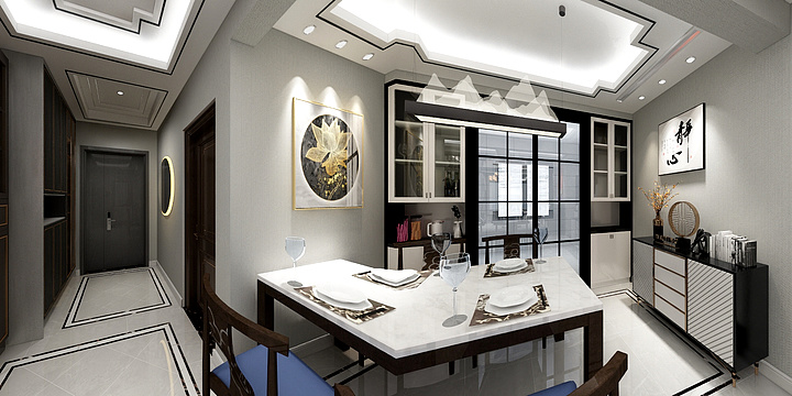 全案设计师郑威-新块-装修设计方案