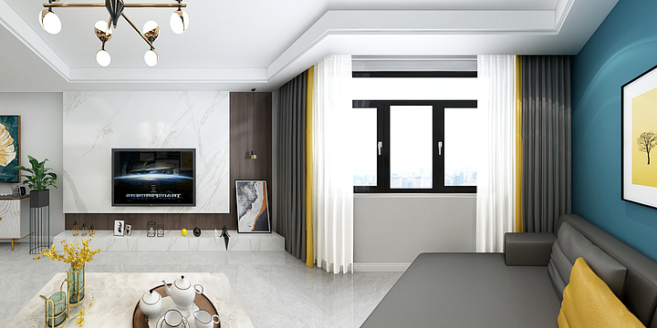 冯俊珺河南漯河市2冯盼盼-颖都国际5#2单元8东-装修设计方案