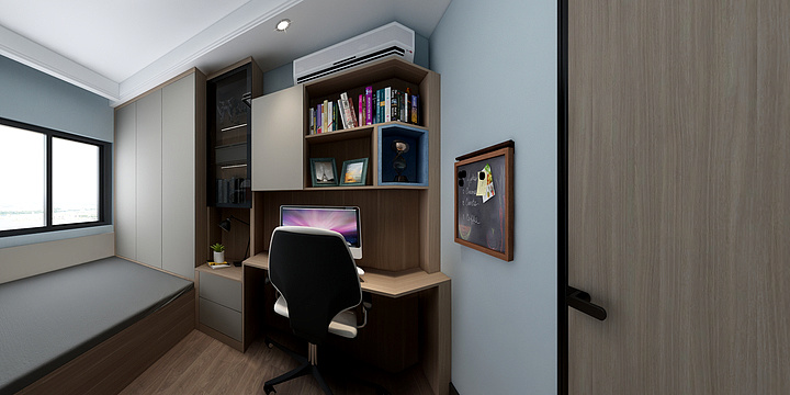 天津宝坻诗尼曼-天宝福苑6-1903-装修设计方案