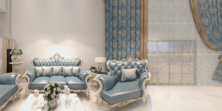 恒雅13727979000-（贵生）一层现代欧式效果-装修设计方案