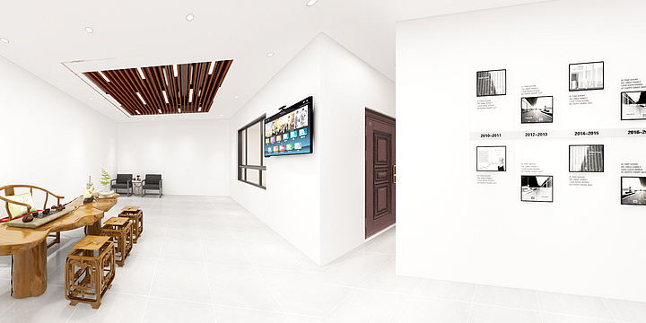 常州质越设计-三河口汽修店-二楼-装修设计方案