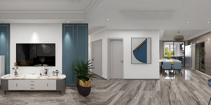 优幻空间装饰-坊苑新区62-2-302-装修设计方案