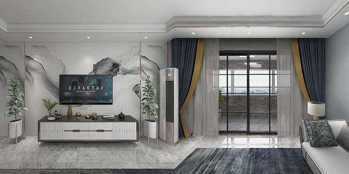 留枫-雨山府邸-现代3-1-401-装修设计方案