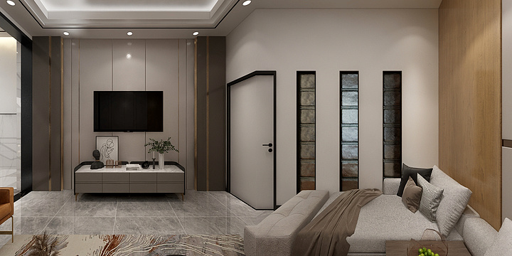 设计师丹余-【底蕴】现代风格｜184㎡四居-装修设计方案