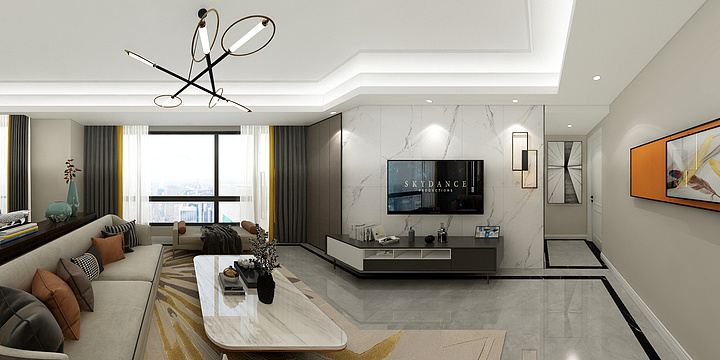 欢喜-南湖国际社区27-2-2703-装修设计方案