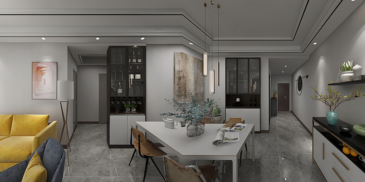 無白-中央花园-装修设计方案