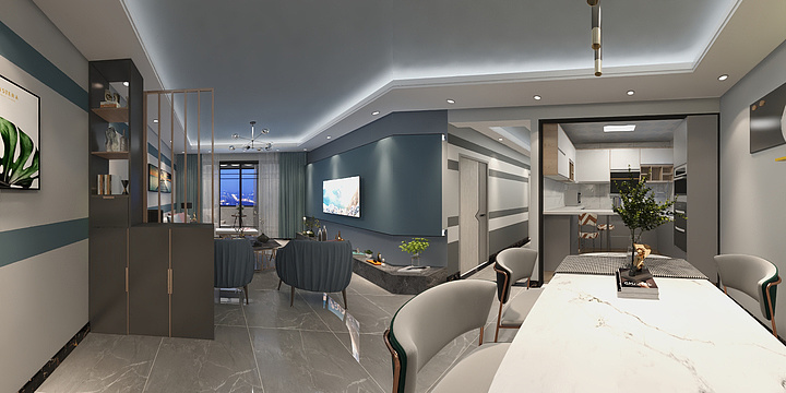 木子李呀呀-幸福里18-1-2802-现代-装修设计方案