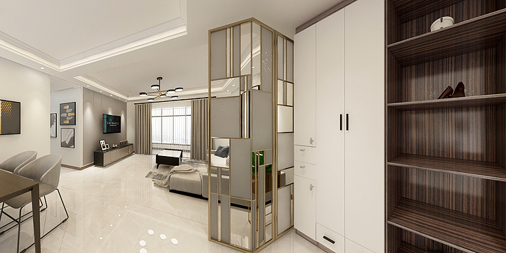 Bmoon-双水墨120m-装修设计方案