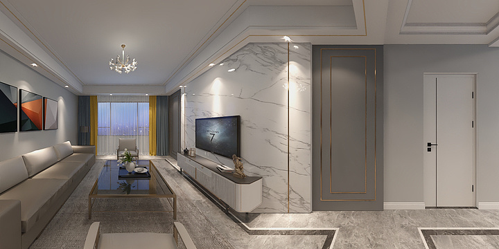 丁小猴-金总轻奢-副本-装修设计方案