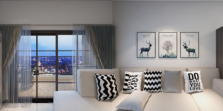 吴意凌云-隆腾花园谢总雅居效果图-装修设计方案