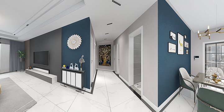 杨强-驻马店小区-装修设计方案