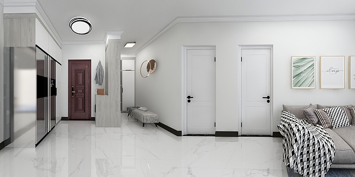 乐宜家装饰公司-青年广场-装修设计方案