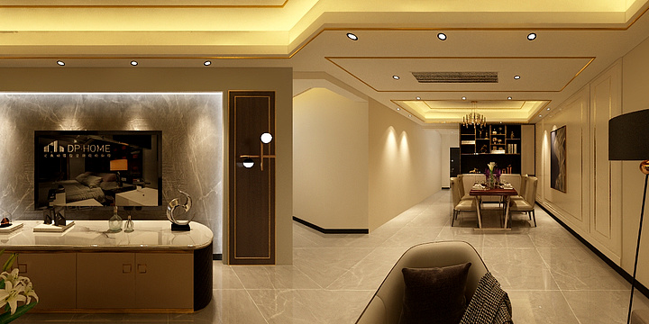 灯火阑珊-香意湾1-装修设计方案