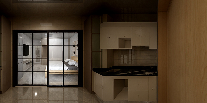 陆加能-新安悦城29#1-108车库-装修设计方案