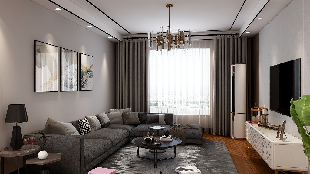 坦荡孤独-银河御凰苑1-装修设计方案