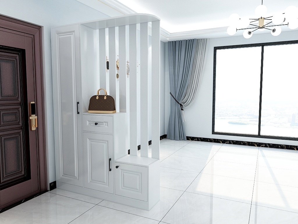 邢台众亚装饰工程有限公司-张庄小区鞋柜-装修设计方案