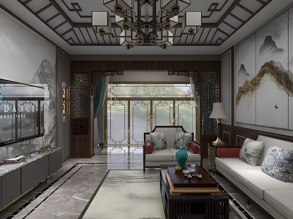蜜高端设计-新中式-装修设计方案