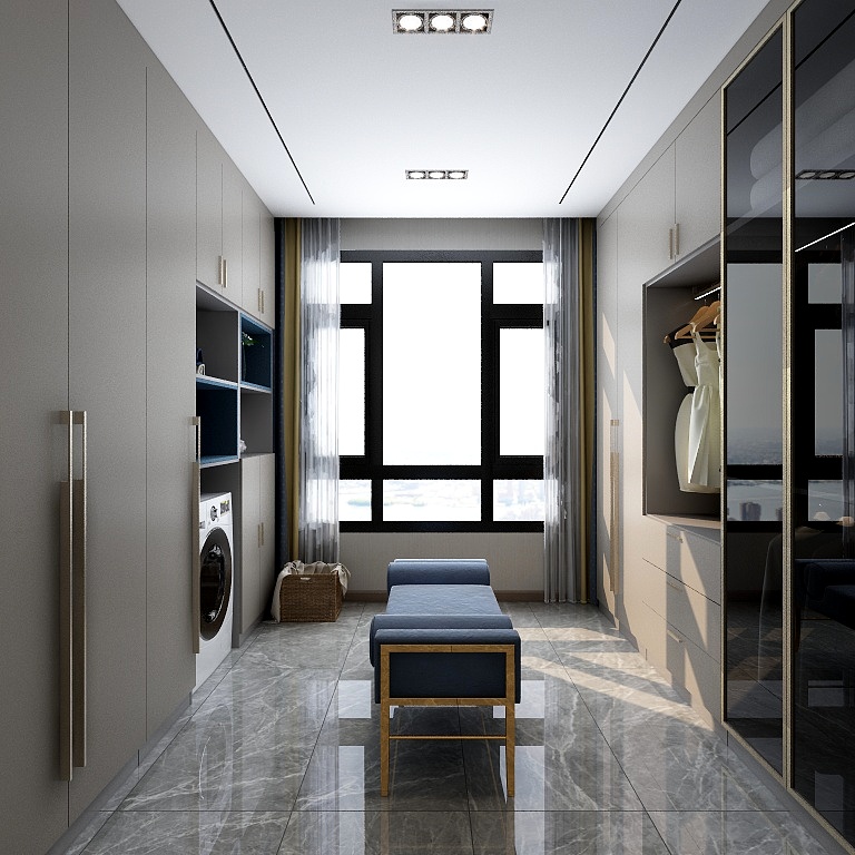 唐帅lOiZ-香树花城衣帽间-装修设计方案