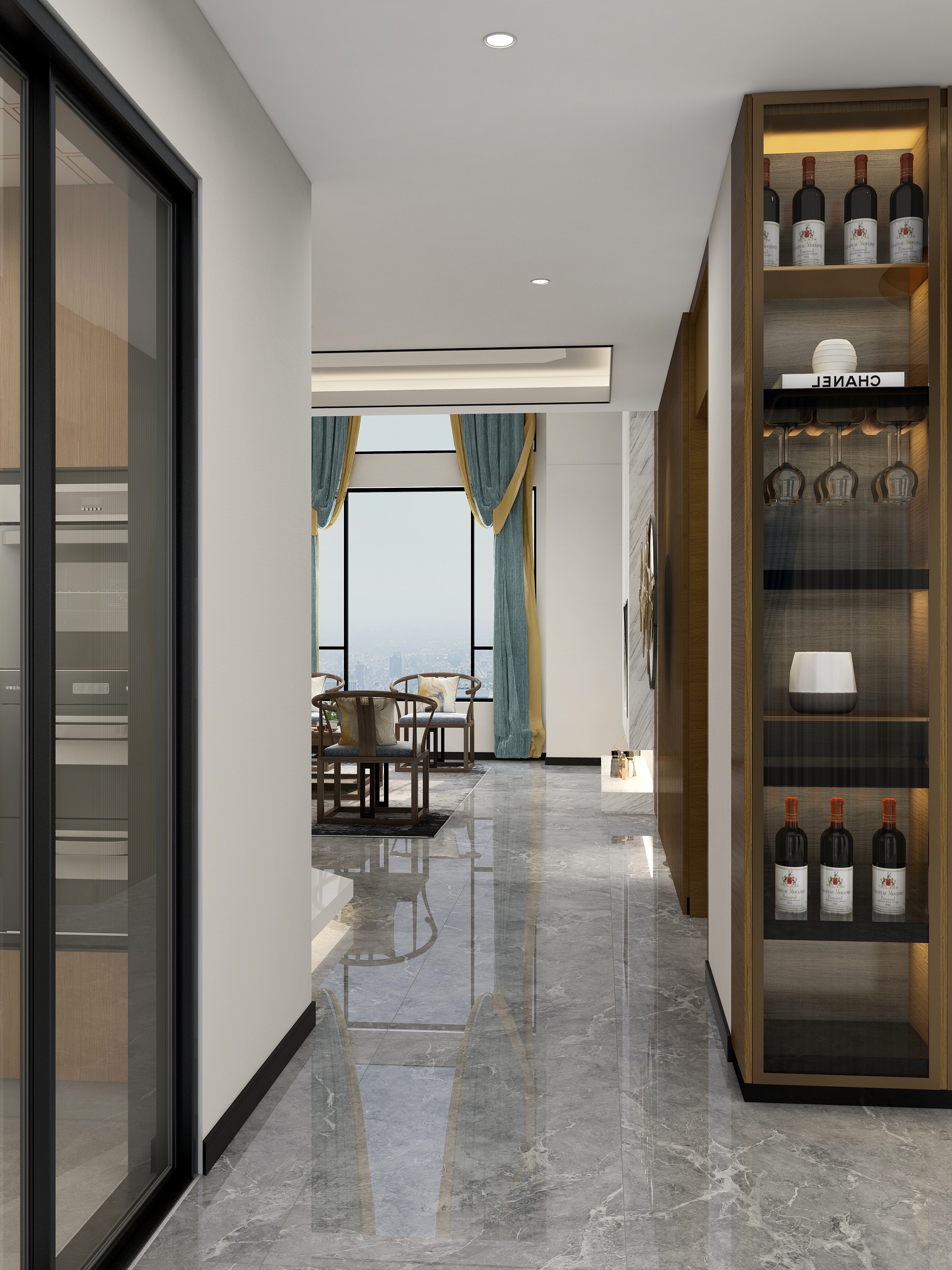 李响非凡设计事务所-王女士贵府设计-装修设计方案