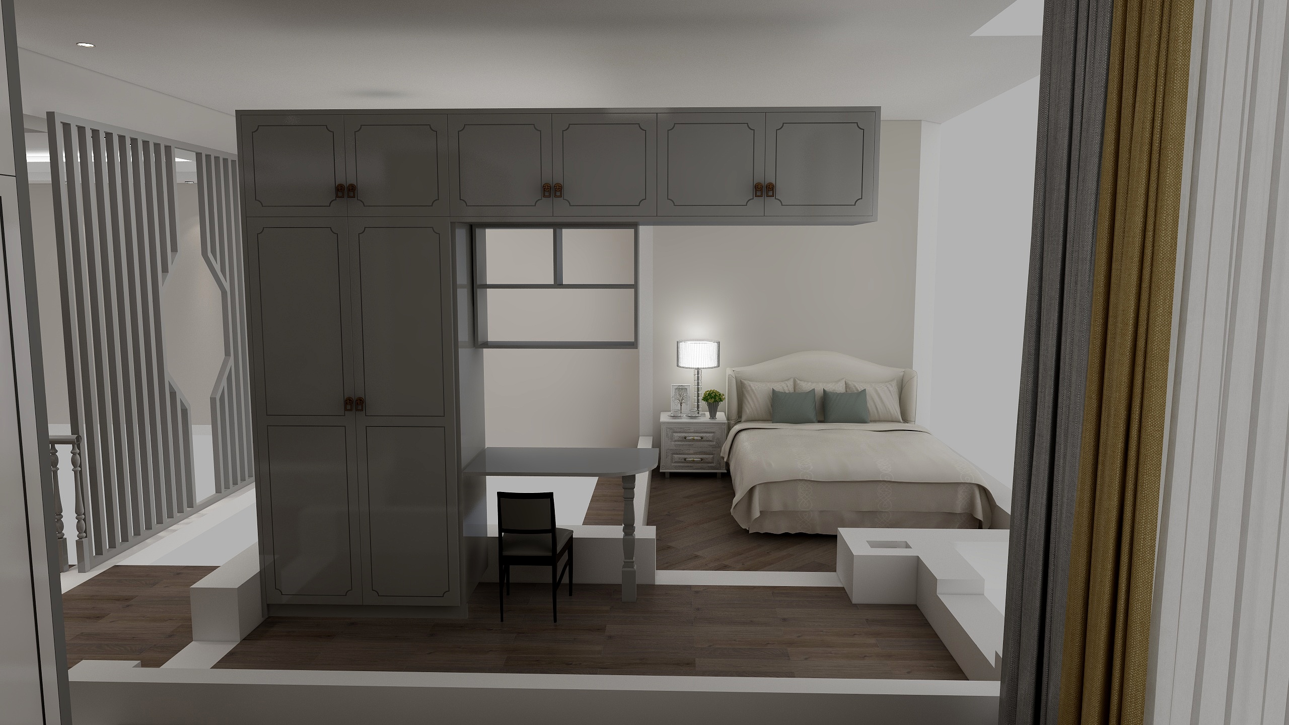 王也HH-拾里洋房一楼-装修设计方案