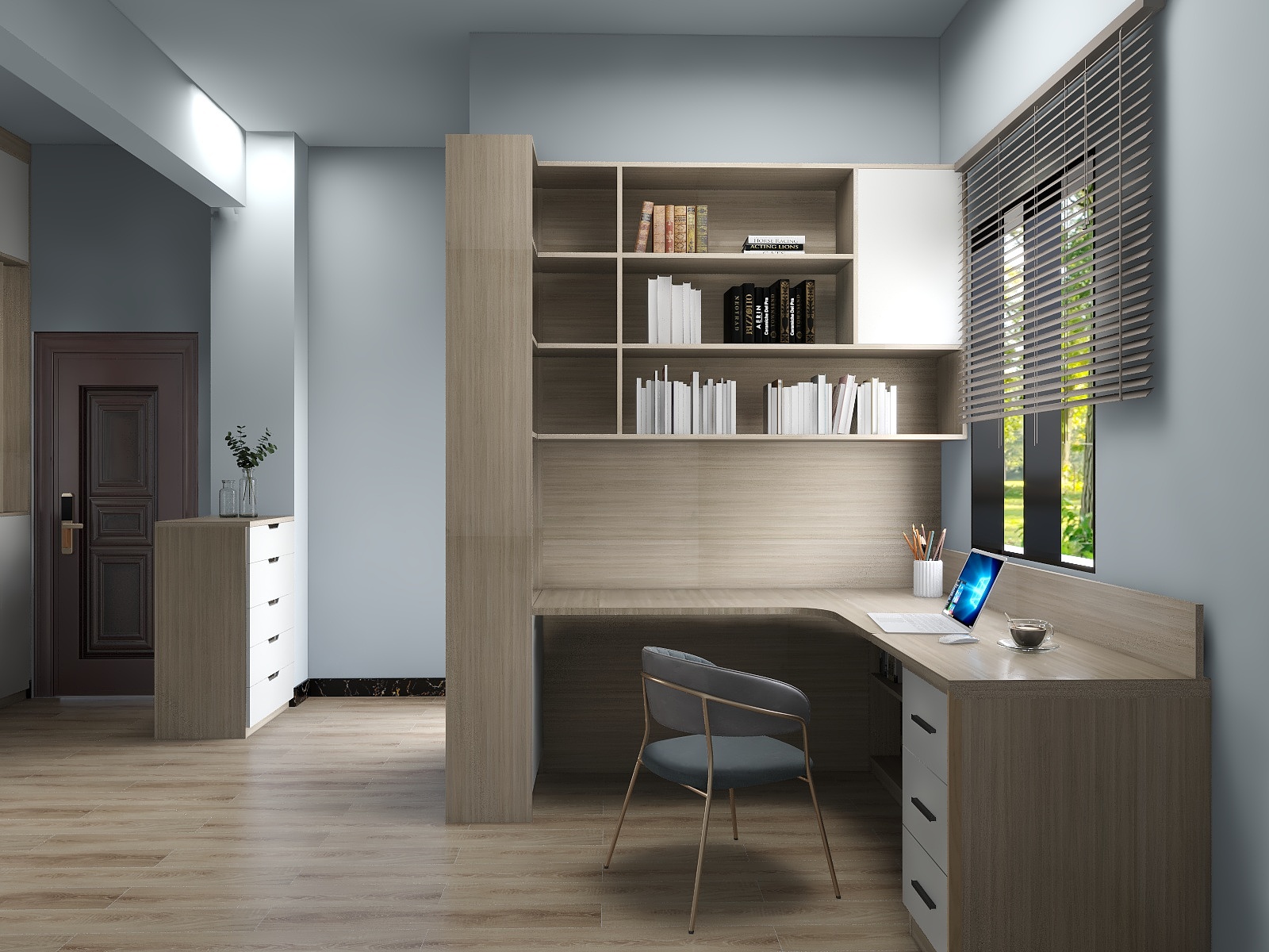 设计师姚qrmU-鸡头角三楼主卧-装修设计方案