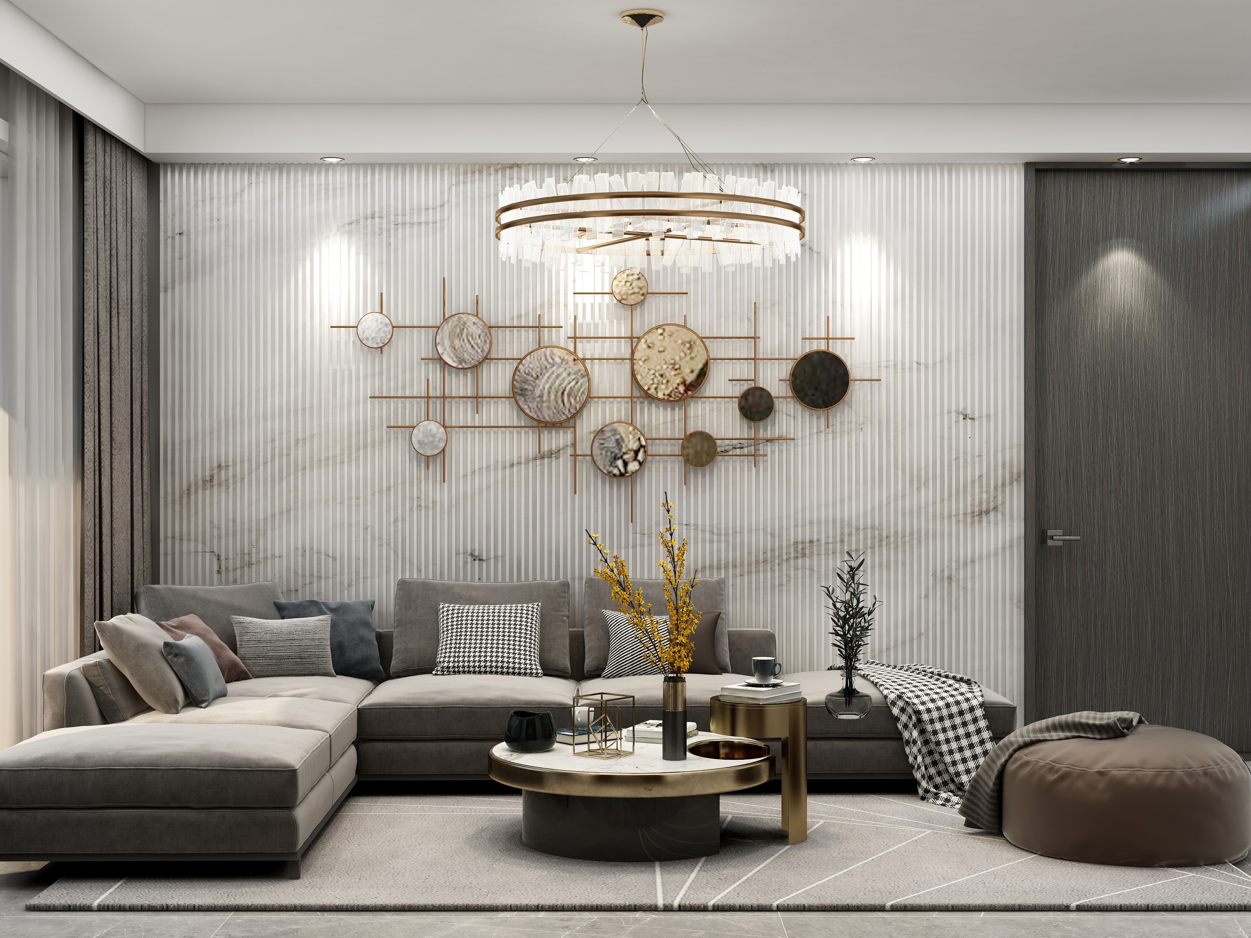 庄育霖-现代简约装修效果图